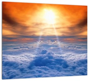 Tablou modern - soarele deasupra norilor (Tablou)