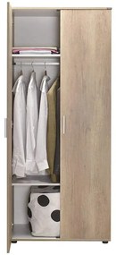 Dulap Haine Adore Trendline cu 2 usi si umeras, 80 x 187 x 47 cm