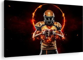 Tablou - Jucător de fotbal american (90x60 cm)