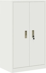 vidaXL Dulap de depozitare Alb 60 x 40 x 105 cm Oțel