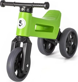 Funny Wheels - Bicicletă fără pedale 2 în 1 RIDER SPORT verde/negru