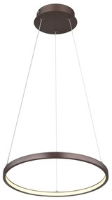 Lustra LED suspendata design modern Ralph cafea
