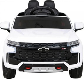 Masinuta Electrica cu acumulator pentru copii NOVOKIDS™ Chevrolet Tahoe SUV, Roti din Cauciuc EVA, Max 25 kg , Usi cu deschidere , 3 Viteze, Lungime