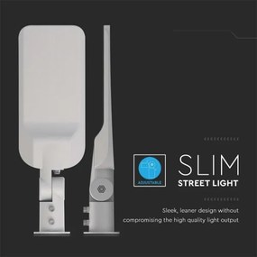 Lampă LED stradală SAMSUNG CHIP LED/100W/230V 4000K IP65 gri