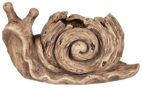 Mască de ghiveci Melc, 39 x 23 c 22 cm, Mgo,
