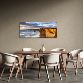 Tablou cu stâncile marine (120x50 cm)