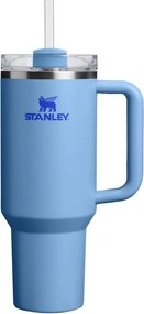 Termos albastru cu pai din oțel inoxidabil 1,18 l Quencher H2.O FlowState™ Tumbler Blue Sky – Stanley