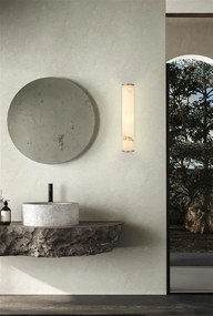 Aplica LED de perete baie metal aurie Wales