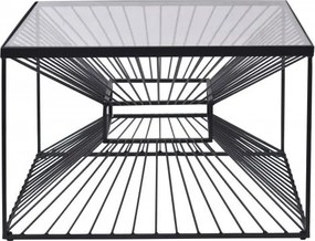 Masuta design modern Illusion 60cm, negru