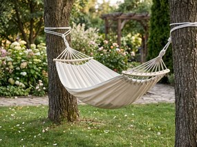 Hamac ZENVIO COMFORT 200x80 cm, alb + geanta gratuita