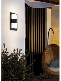 Aplică de exterior CISTIERNA 2xE27/10W/230V IP44 antracit Eglo 98086