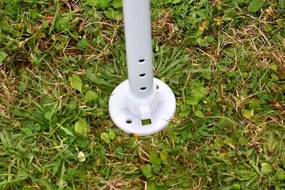 Cort de petrecere în grădină - alb 3 x 3 m