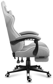 Fotoliu gaming Fusion 4.7 (alb + gri). 1087481