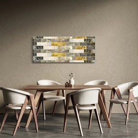 Tablou - Decor cu texturi (120x50 cm)