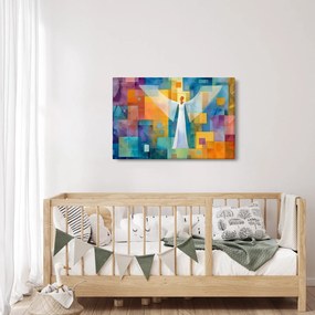 Tablou - Înger geometric (90x60 cm)