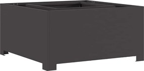 vidaXL Cuptor de foc Negru 80 x 80 x 40 cm Oțel