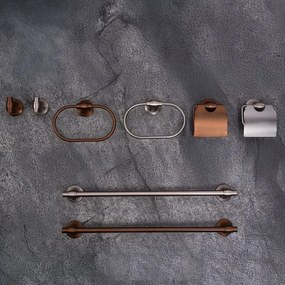 Cuier de baie 16101 Aristo cupru periat