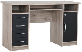 Masă PC Waldo (Stejar sanremo + Negru). 1101304
