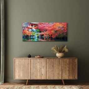 Tablou - Peisaj oriental (120x50 cm)