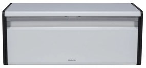 Cutie de pâine Brabantia Fall Front 1003246, 18 l, 46.5x25 cm, Montare pe perete, Fără amprente, Alb