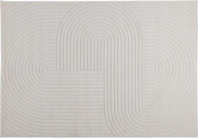 vidaXL Covoare de zonă PALMERAS Crem 170 x 120 cm Poliester