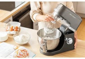 Robot de bucătărie cu castron din oțel inoxidabil Sencor 1000W/230V gri