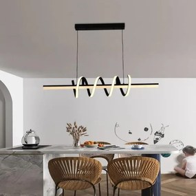 Lustră LED dimabilă pe cablu LED/70W/230V 3000-6500K + telecomandă