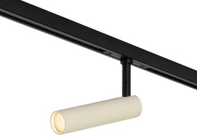 Spot modern bej cu negru pentru sistem de sine monofazat - Slimline Uzzy