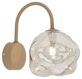 Aplică de perete LAVA 1xG9/8W/230V bej/bej fumuriu