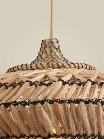 Lustra boho style Rinjani 50x24cm natural, S