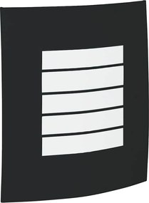 vidaXL Lumină de perete pentru exterior Negru 23.5 x 9 x 26 cm