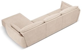 Colțar bej (pe partea dreaptă) Vanda – Mazzini Sofas