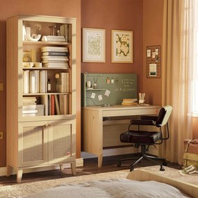 Biblioteca pentru camera copii si adolescenti, 73x185x39 cm, Colectia Loof New