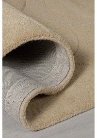 Covor bej rotund din lână ø 160 cm Gigi - Flair Rugs