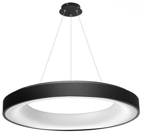 Lustra LED dimabila cu telecomanda SOVANA 80 neagra ZZ AZ3449