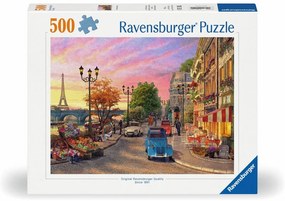 RAVENSBURGER - PUZZLE O SEARA IN PARIS 500 PIESE DESIGN NOU - RAVENSBURGER (RVSPA00149)