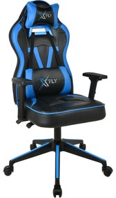 Fotoliu de birou gaming Vamivo 4 (albastru + negru) . 1093824