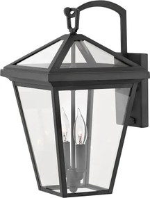 Quintiesse QN-ALFORD-PLACE2-M-MB - Aplică de exterior ALFORD M 2xE14/40W/230V IP44