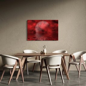 Tablou - Luna pe nivelul apei (90x60 cm)
