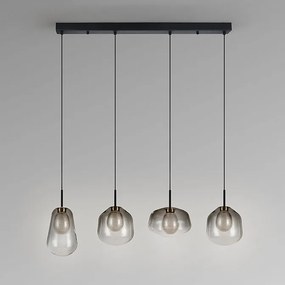 Lustra moderna cu 4 pendule suspendate Ecos