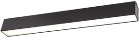 Plafoniera neagra Maxlight Linear- C0190