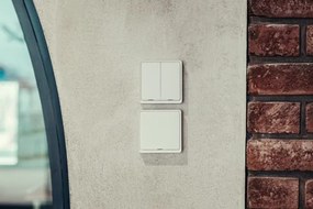 SET 3x întrerupător cu 1 buton SMART 3xCR2430 Zigbee 3.0 Tuya Immax NEO 07506C
