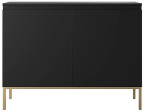 Dulap Bennasi B2  (negru + auriu). 1098848