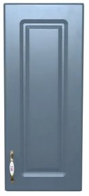Corp superior 30 cu 1 usa Zebra MDF albastru drept