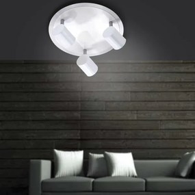 Spot LED TARIK 3xGU10/5W/230V alb Leuchten Direkt 11943-16