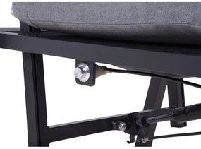 Scaun de grădină gri din metal Sintra – Garden Pleasure