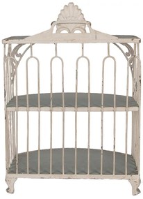 Raft verde, din metal, aspect vintage, Verdeau