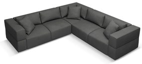 Colțar gri închis (cu colț variabil) Esther – Milo Casa