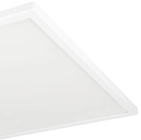 Plafonieră LED de exterior Eglo 901452 ROVITO 17W/230V 50x50 cm IP44 alb