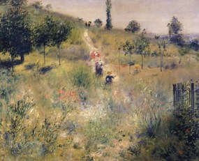 Pierre Auguste Renoir - Artă imprimată The Path through the Long Grass, c.1875, (40 x 35 cm)